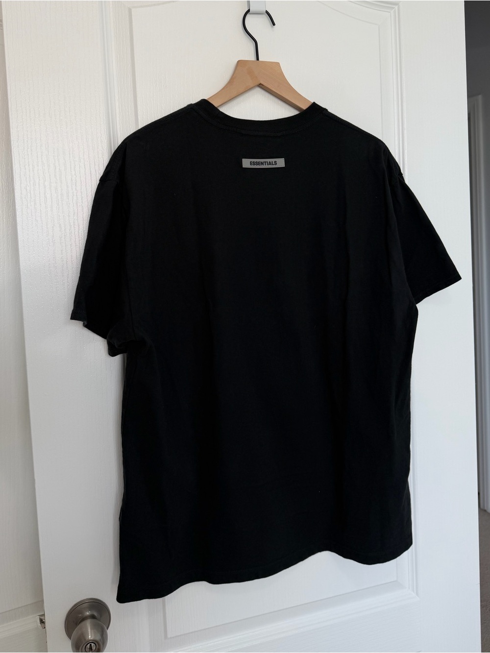Fear Of God Essentials Black Crewneck T-Shirt Small - Picture 3 of 11